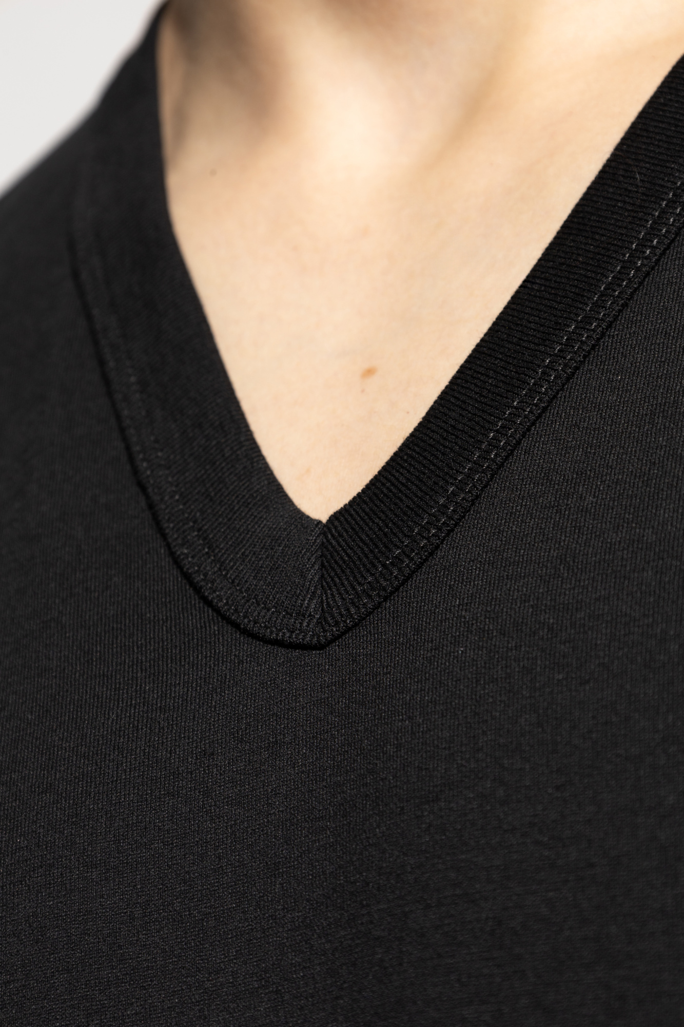 Black V-neck T-shirt Dolce & Gabbana - Vitkac AS